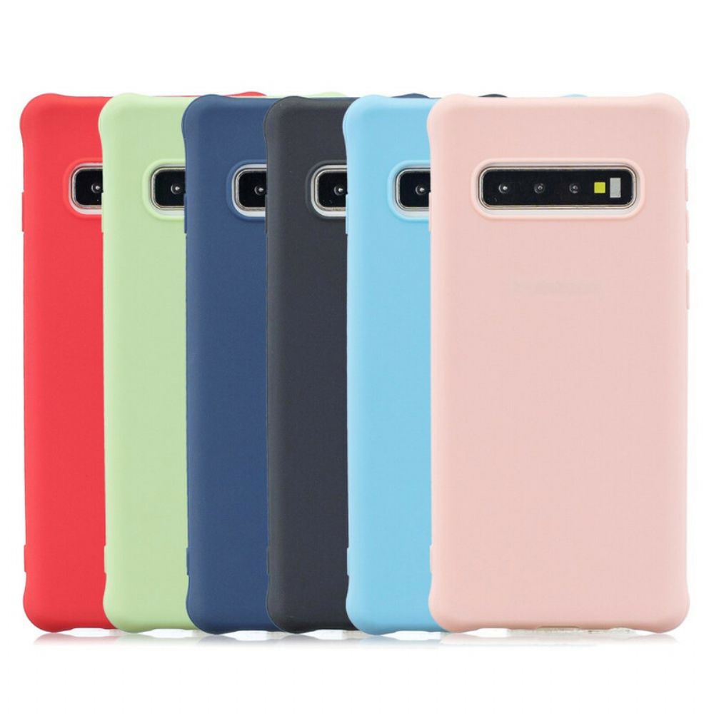 Hoesje voor Samsung Galaxy S10 Matte Zachte Siliconen