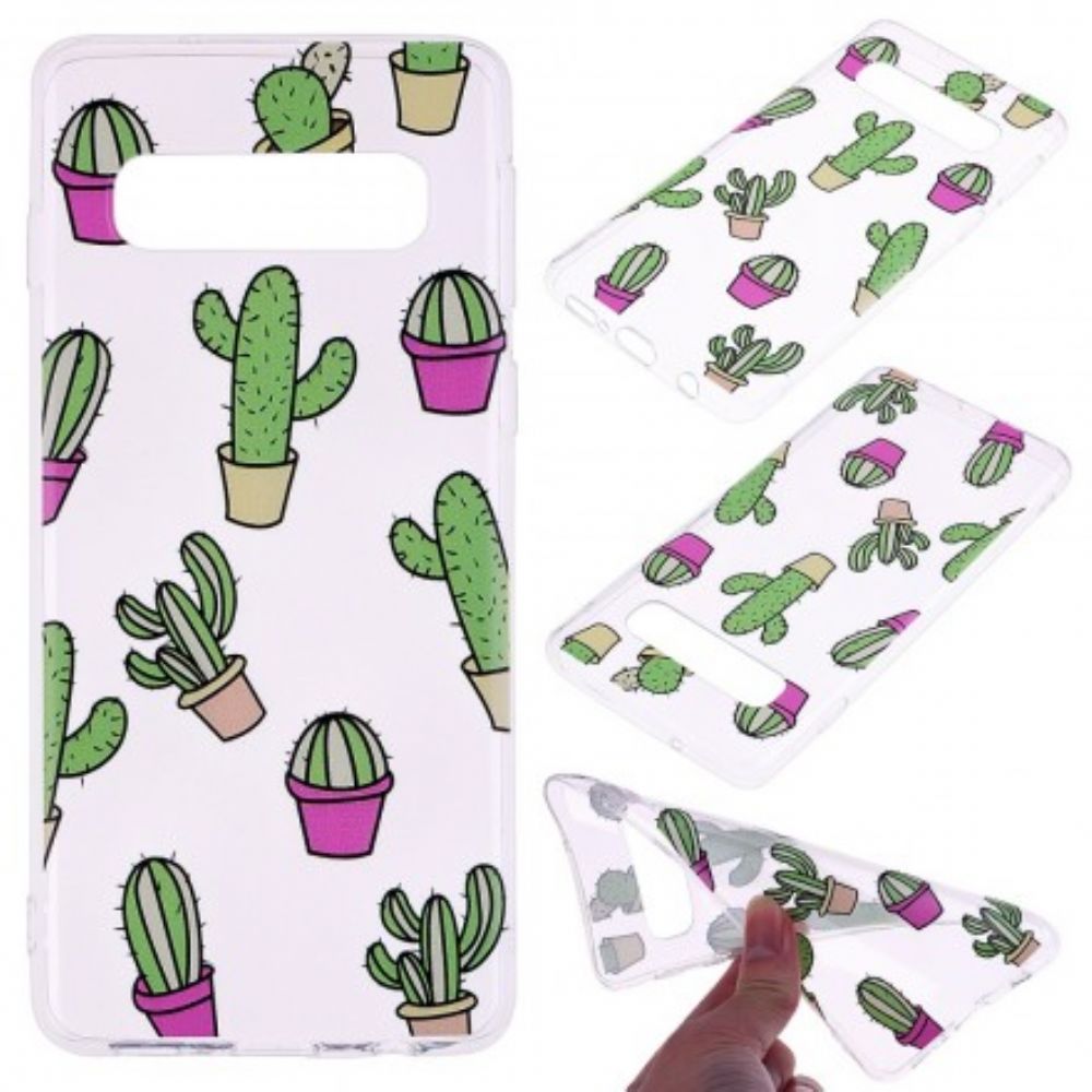 Hoesje voor Samsung Galaxy S10 Mini Cactussen