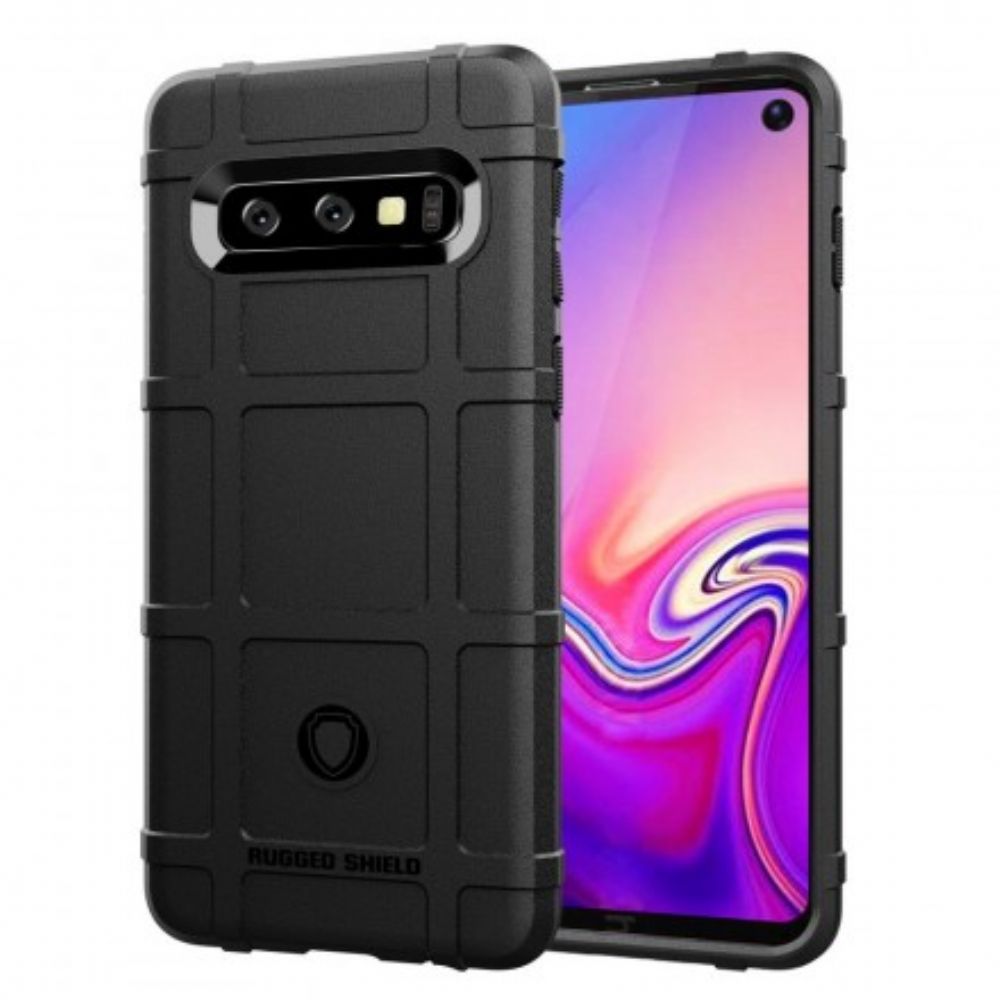 Hoesje voor Samsung Galaxy S10 Robuust Schild