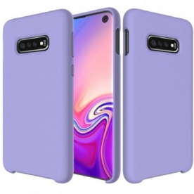 Hoesje voor Samsung Galaxy S10 Siliconen Mat