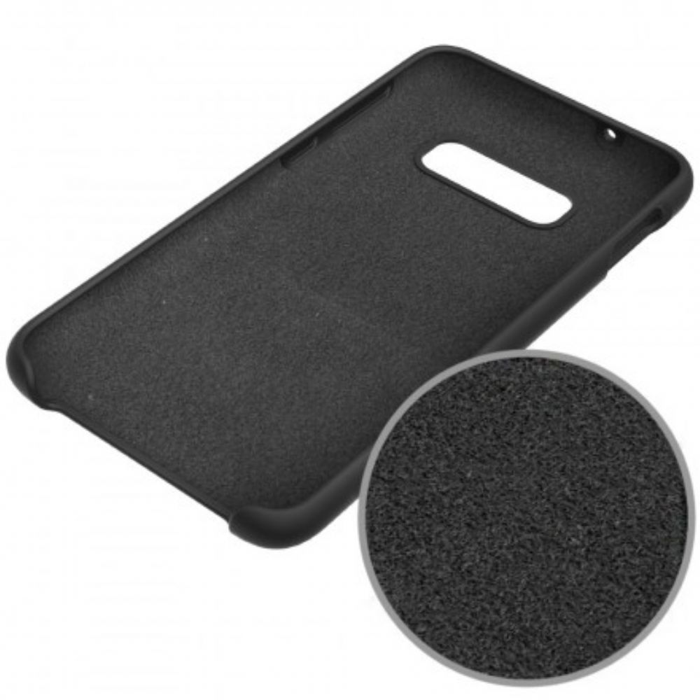 Hoesje voor Samsung Galaxy S10 Siliconen Mat