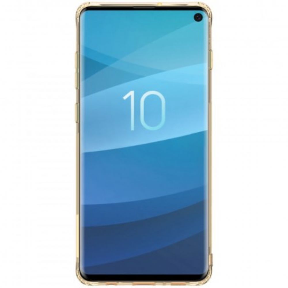 Hoesje voor Samsung Galaxy S10 Transparante Nillkin