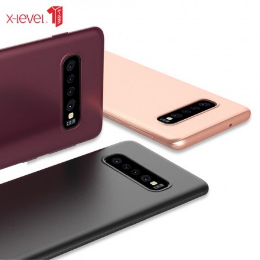 Hoesje voor Samsung Galaxy S10 X-level Ultra Fine Frosted