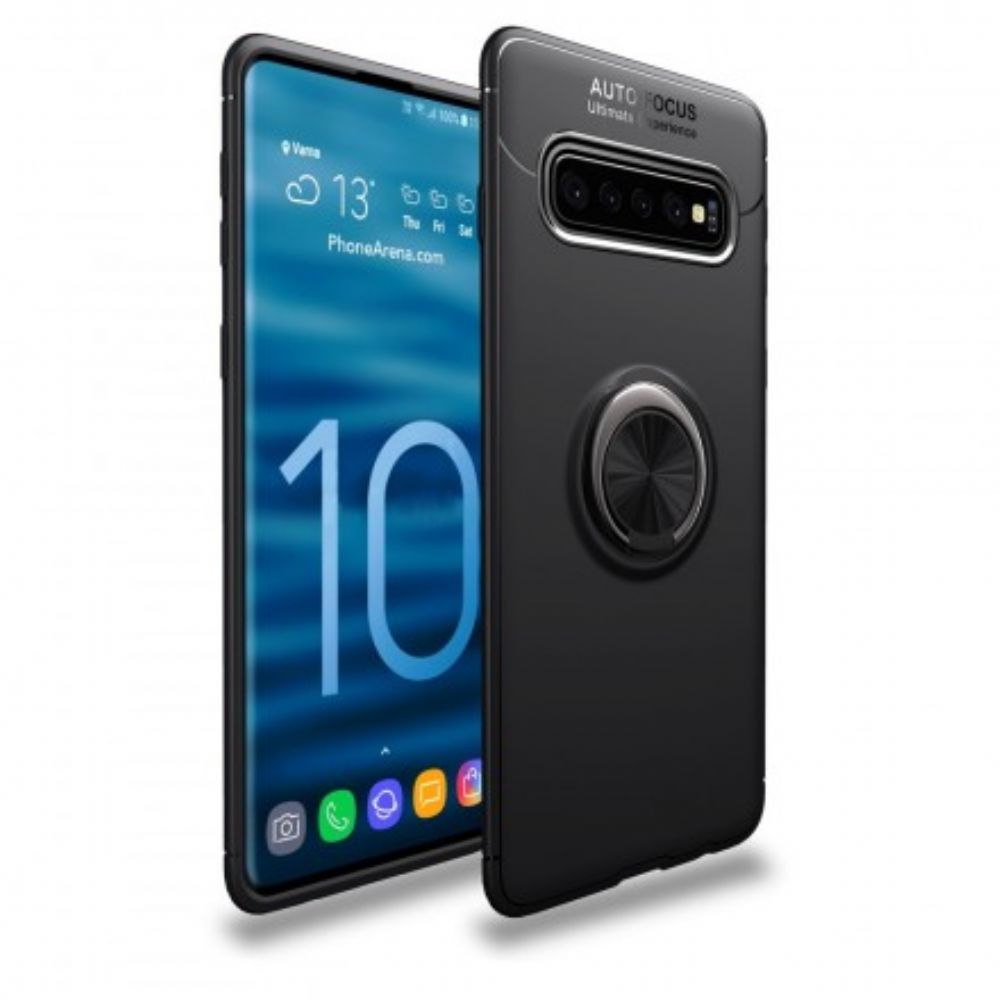 Telefoonhoesje voor Samsung Galaxy S10 Draaiende Ring