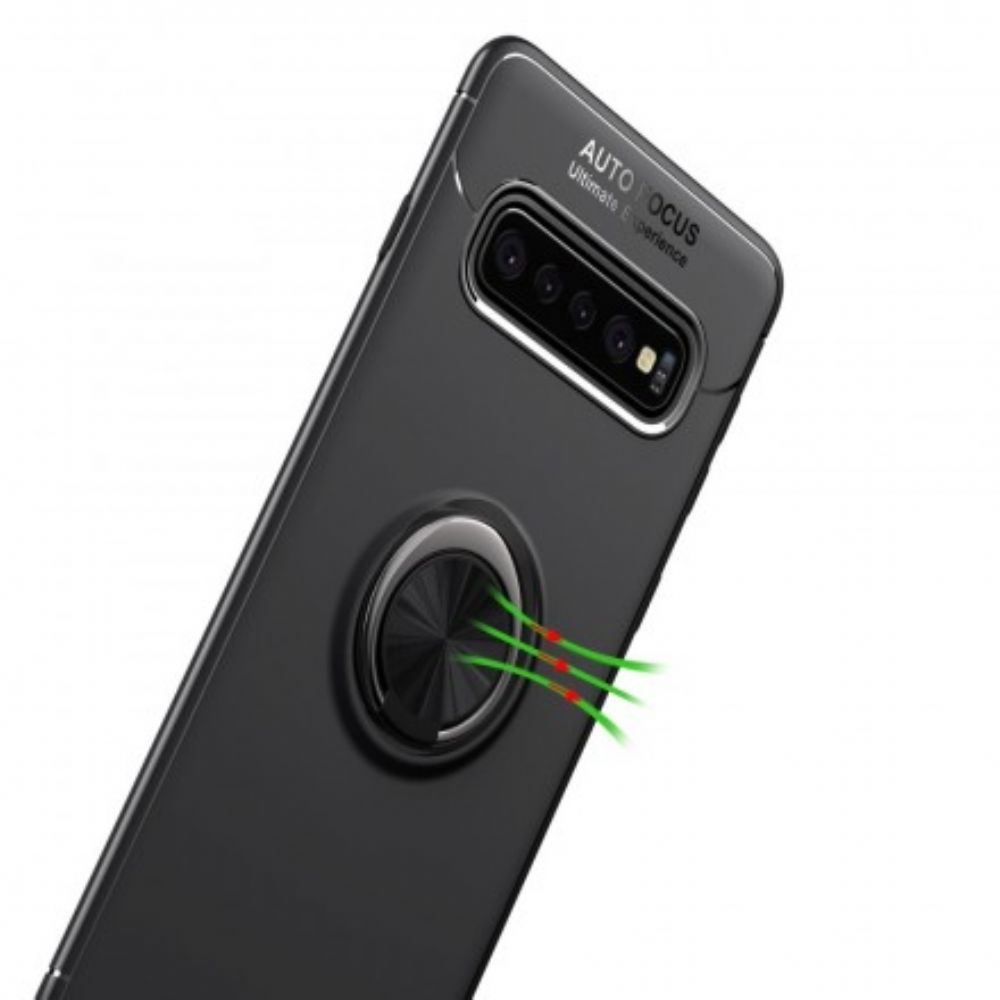 Telefoonhoesje voor Samsung Galaxy S10 Draaiende Ring