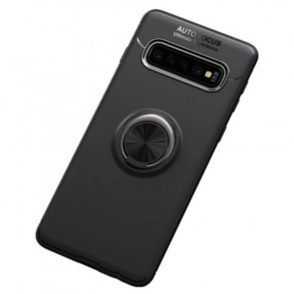 Telefoonhoesje voor Samsung Galaxy S10 Draaiende Ring