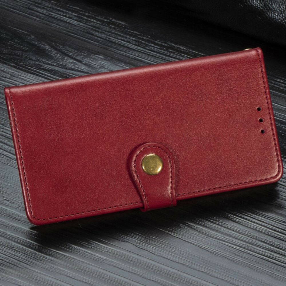 Folio-hoesje voor Honor 20 Pro Faux Leder En Vintage Sluiting