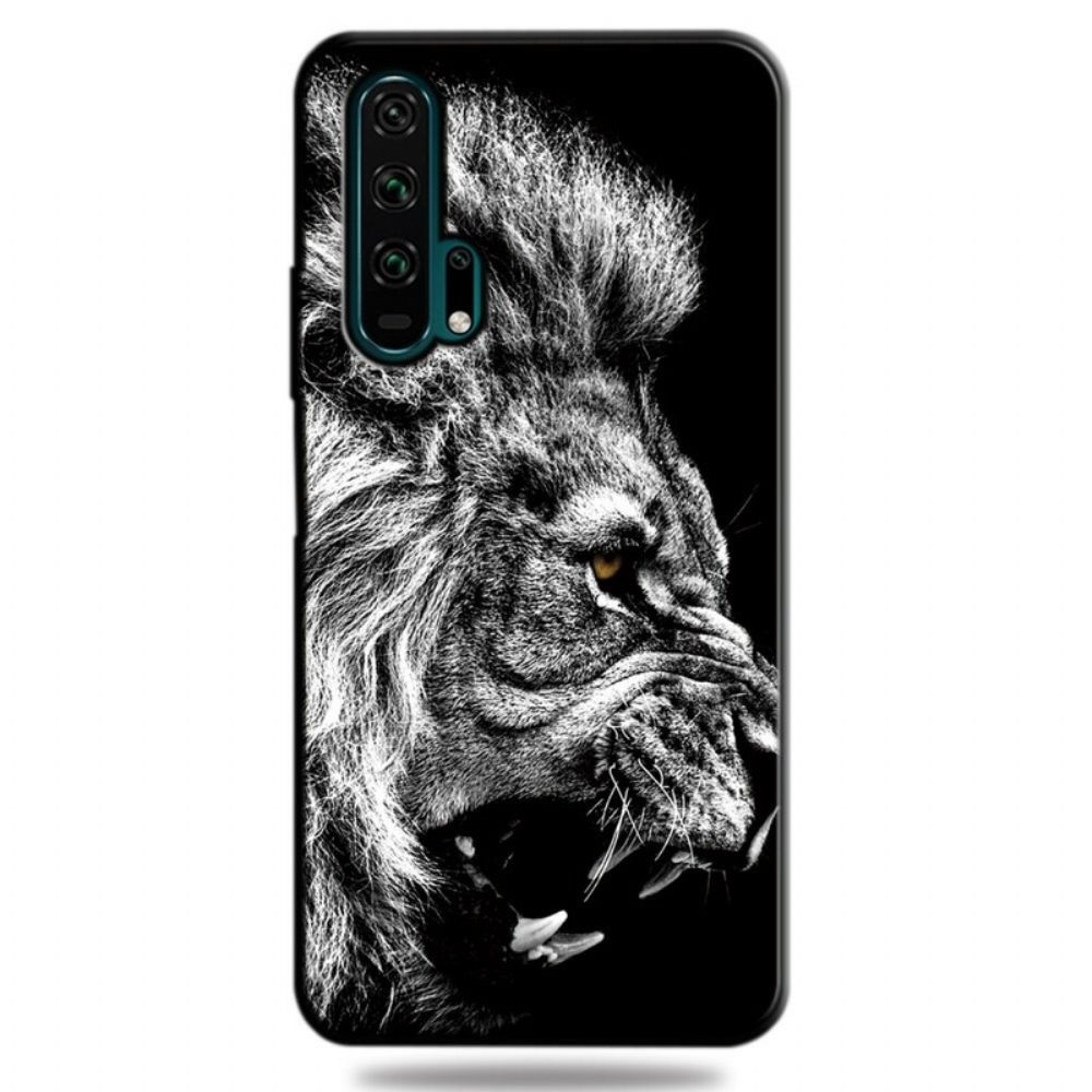 Hoesje voor Honor 20 Pro Felle Leeuw