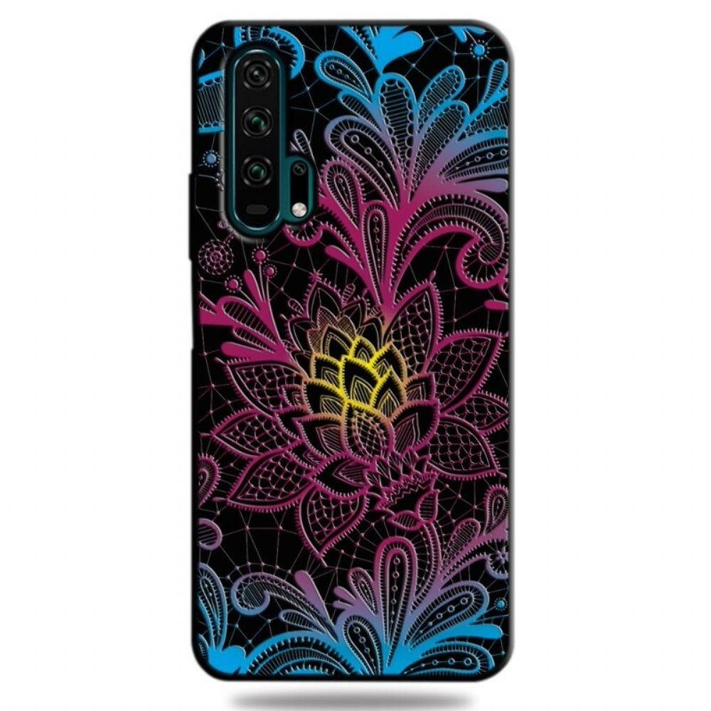 Hoesje voor Honor 20 Pro Intens Bloemig