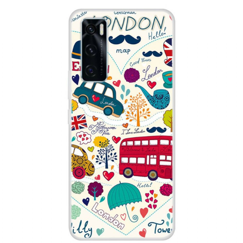 Hoesje voor Vivo Y70 Londen Leven