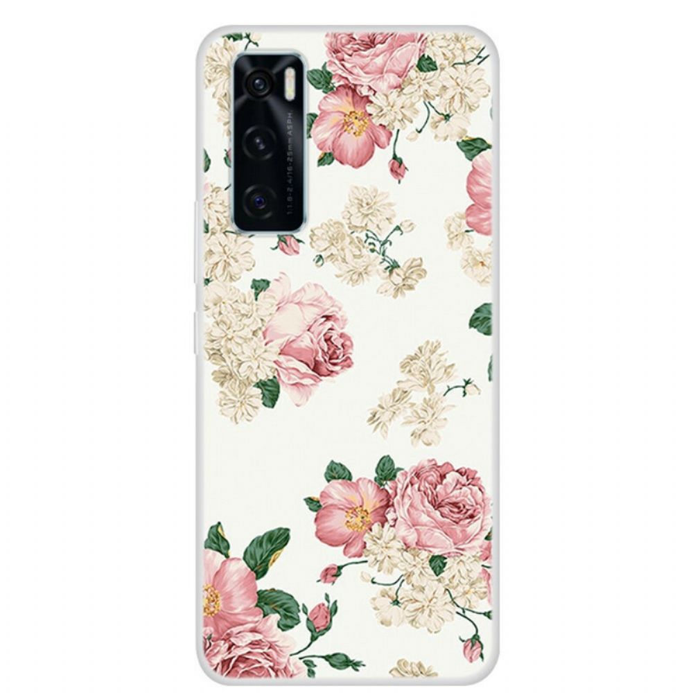 Hoesje voor Vivo Y70 Vrijheidsbloemen