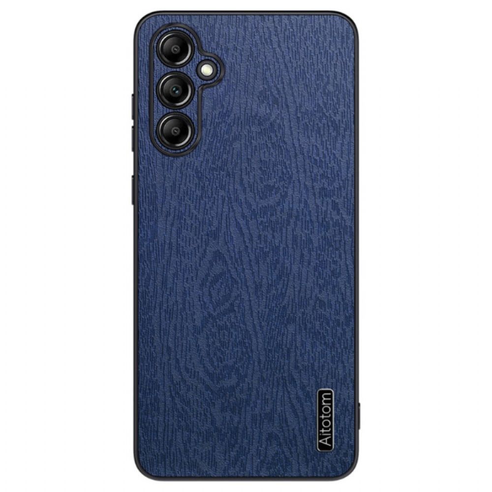 Case Hoesje Samsung Galaxy A15 5g Telefoonhoesje Ledereffect