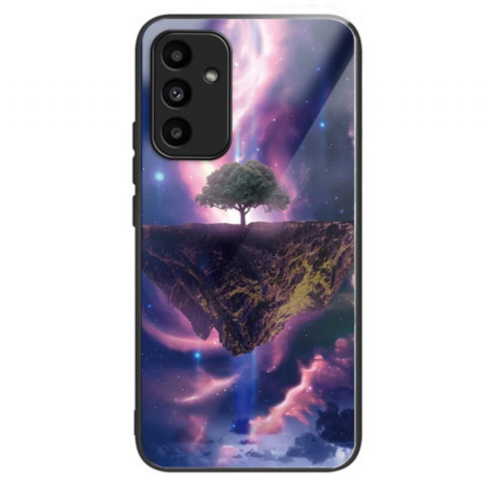 Hoesje Samsung Galaxy A15 5g Aurora Nachtgehard Glas Bescherming Hoesje