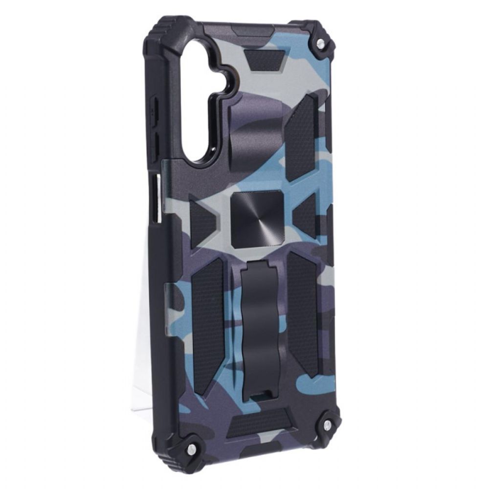 Hoesje Samsung Galaxy A15 5g Camouflage Geïntegreerde Ondersteuning Bescherming Hoesje