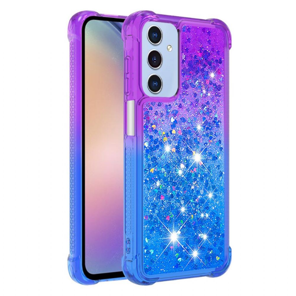 Hoesje Samsung Galaxy A15 5g Glitterverloop