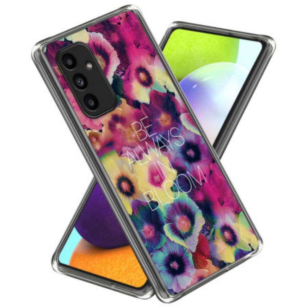 Hoesje Samsung Galaxy A15 5g Kleurrijke Bloemen