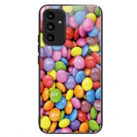 Hoesje Voor Samsung Galaxy A15 5g Snoep Van Gehard Glas