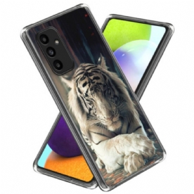 Hoesje Voor Samsung Galaxy A15 5g Witte Tijger