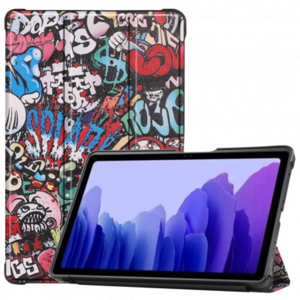 Bescherming Hoesje voor Samsung Galaxy Tab A7 Verbeterde Graffiti