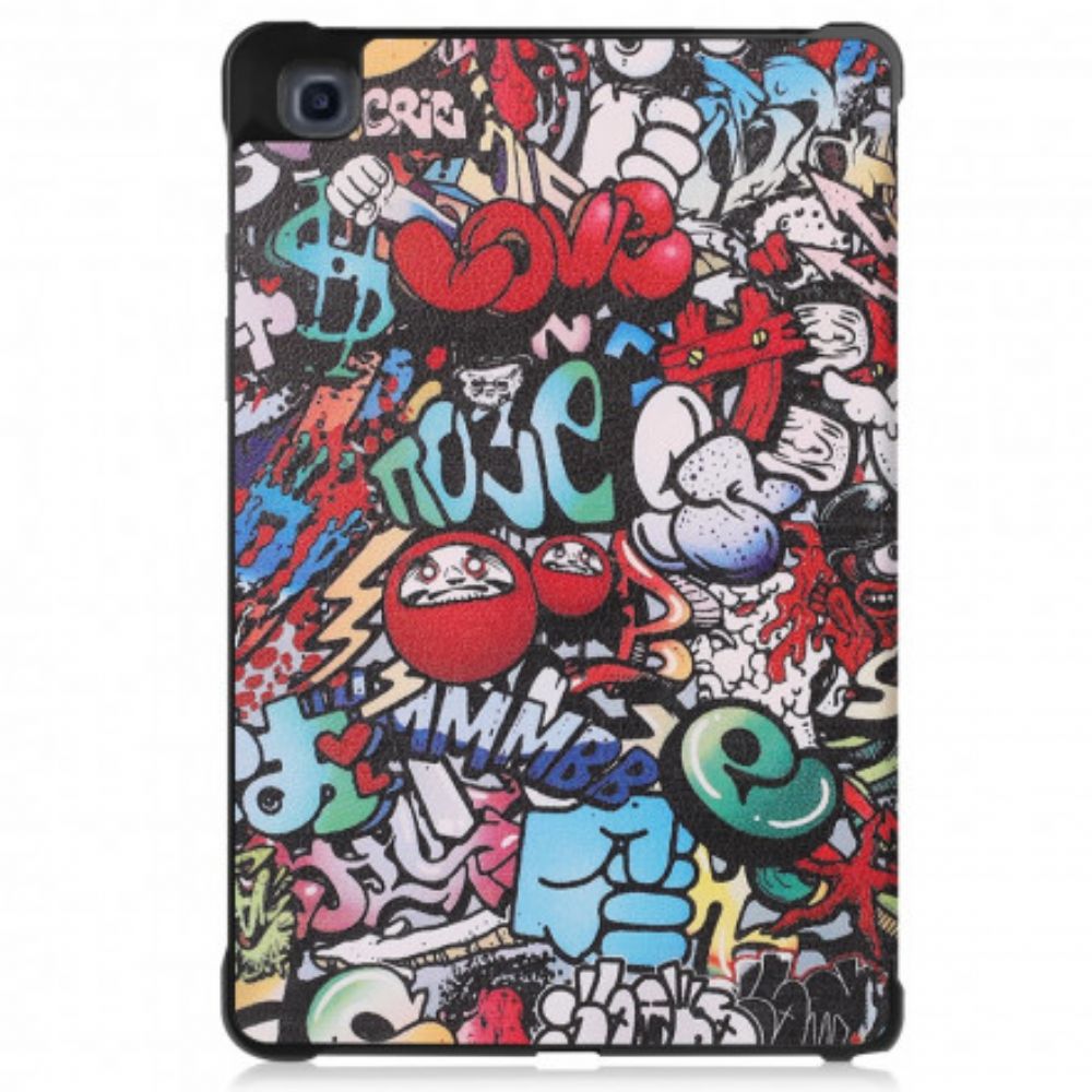 Bescherming Hoesje voor Samsung Galaxy Tab A7 Verbeterde Graffiti