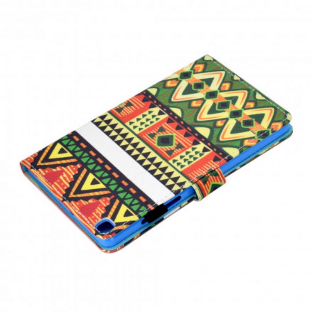 Flip Case voor Samsung Galaxy Tab A7 Azteekse