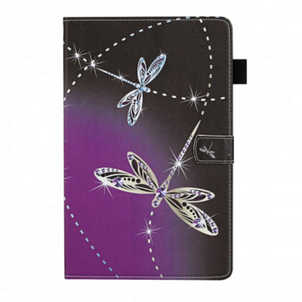 Flip Case voor Samsung Galaxy Tab A7 Libellen