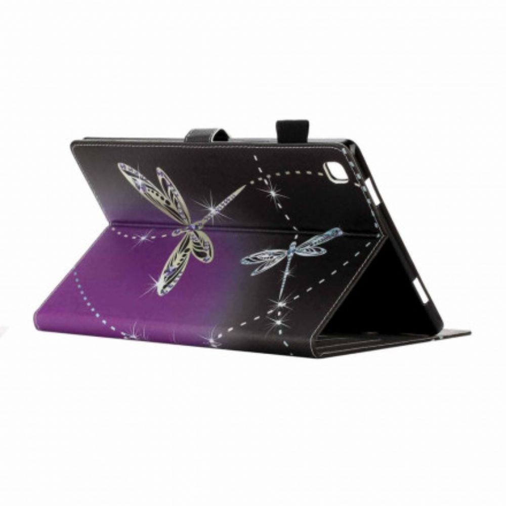 Flip Case voor Samsung Galaxy Tab A7 Libellen