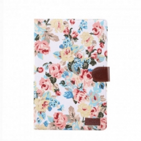 Flip Case voor Samsung Galaxy Tab A7 Vrijheidsbloemen