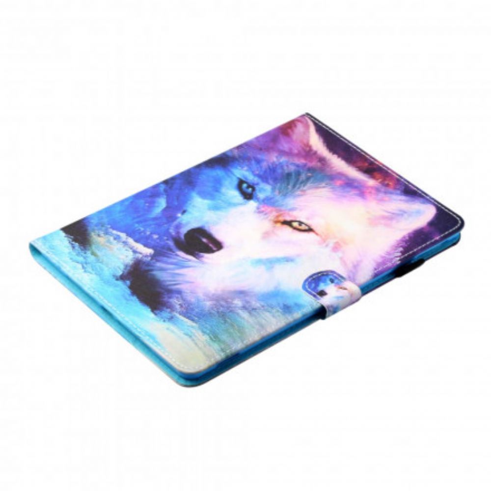 Flip Case voor Samsung Galaxy Tab A7 Wolfkunst