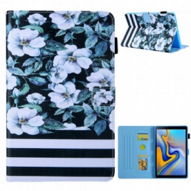 Folio-hoesje voor Samsung Galaxy Tab A7 (2020 Ontwerp Bloemen