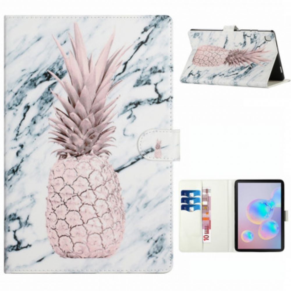 Folio-hoesje voor Samsung Galaxy Tab A7 Ananas