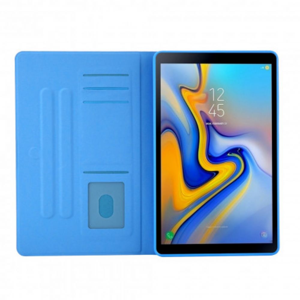 Folio-hoesje voor Samsung Galaxy Tab A7 Ananaspatroon