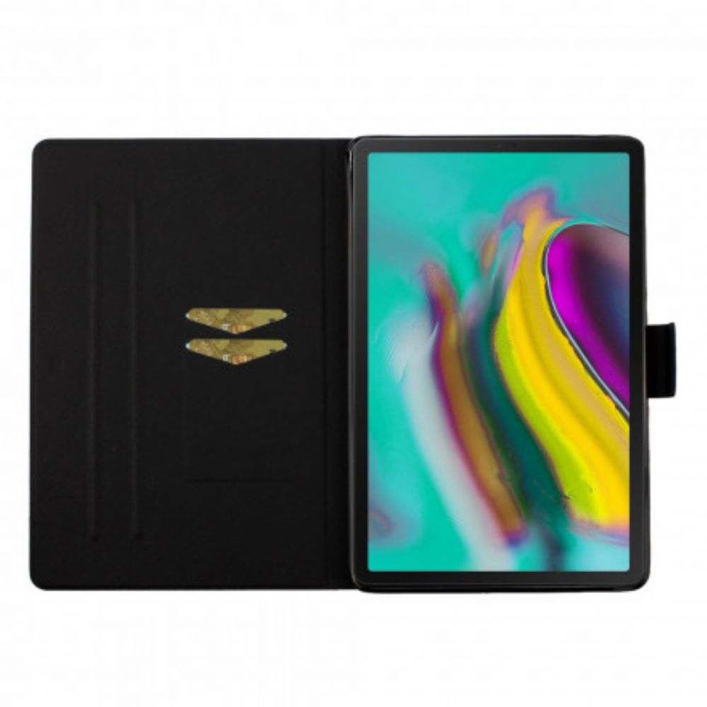 Folio-hoesje voor Samsung Galaxy Tab A7 Artistieke Uil