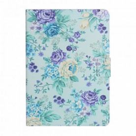 Folio-hoesje voor Samsung Galaxy Tab A7 Bloemen Bloemen Bloemen