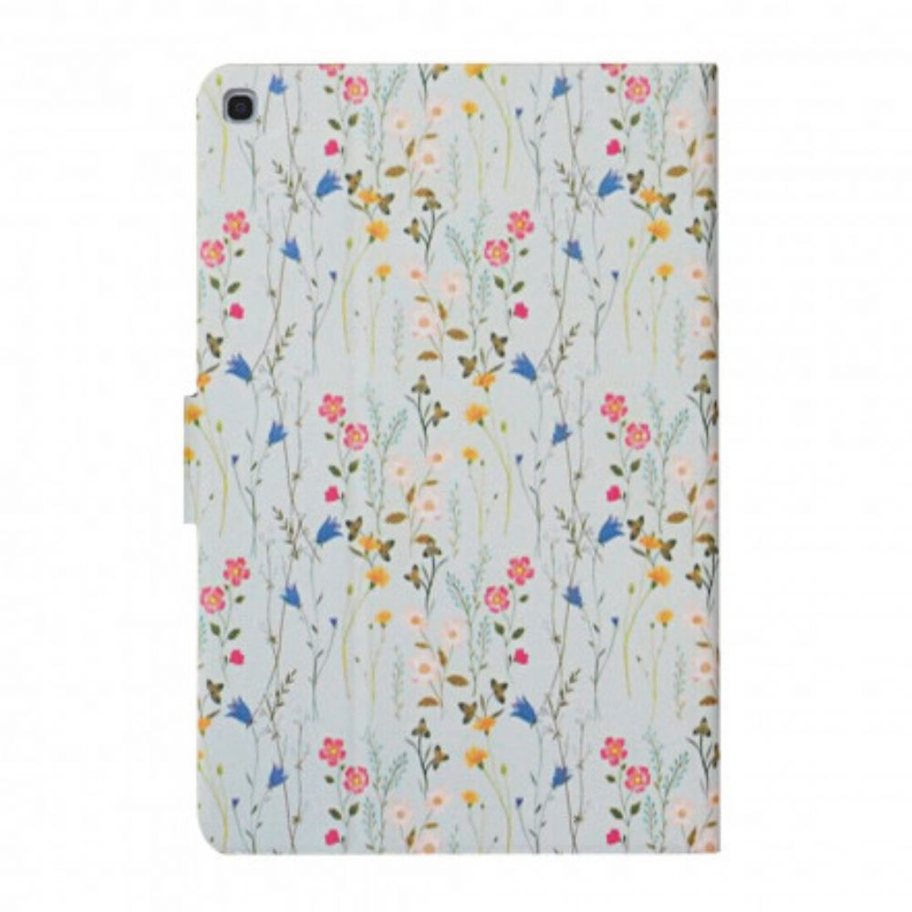 Folio-hoesje voor Samsung Galaxy Tab A7 Bloemen Bloemen Bloemen