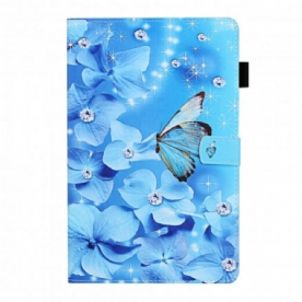 Folio-hoesje voor Samsung Galaxy Tab A7 Diamantvlinders