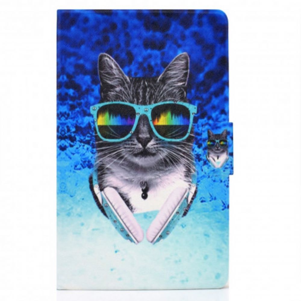 Folio-hoesje voor Samsung Galaxy Tab A7 Dj Kat