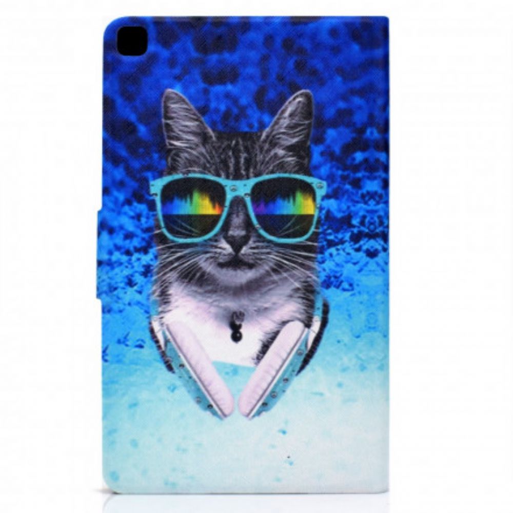 Folio-hoesje voor Samsung Galaxy Tab A7 Dj Kat