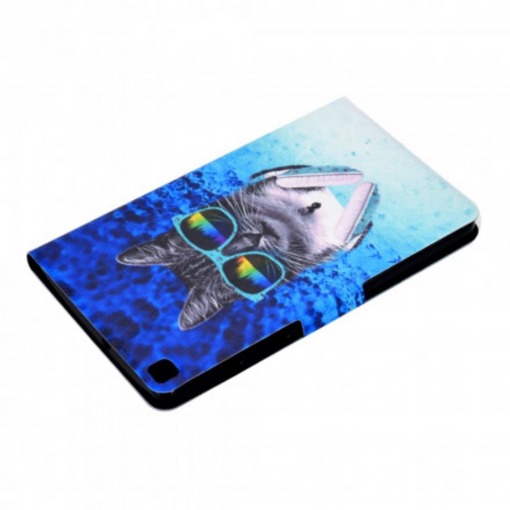 Folio-hoesje voor Samsung Galaxy Tab A7 Dj Kat