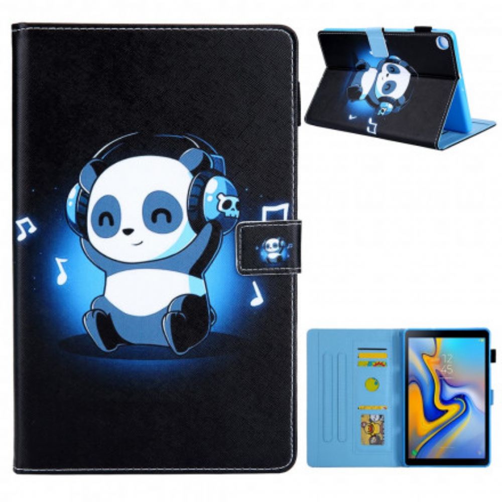 Folio-hoesje voor Samsung Galaxy Tab A7 Funky Panda