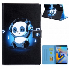 Folio-hoesje voor Samsung Galaxy Tab A7 Funky Panda