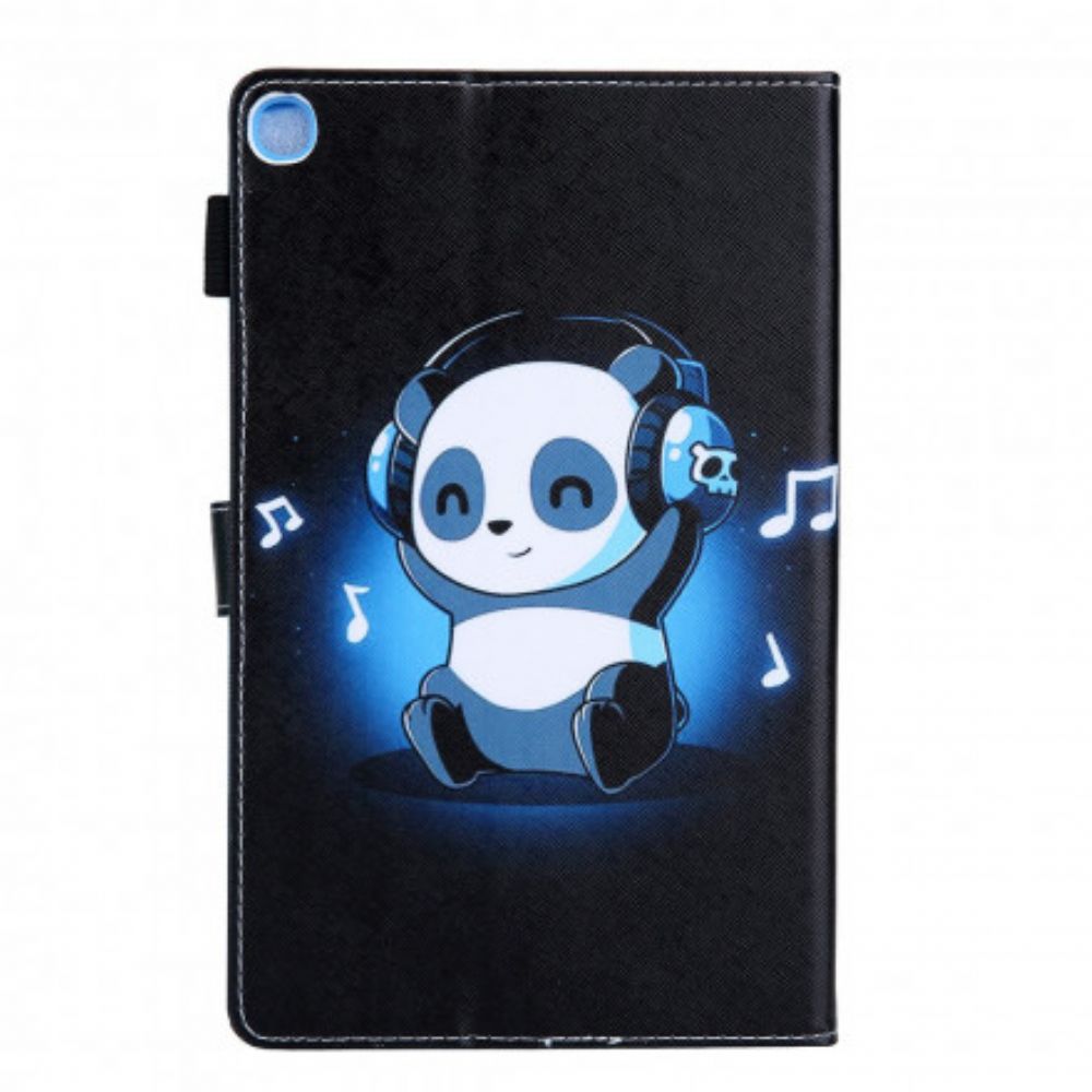 Folio-hoesje voor Samsung Galaxy Tab A7 Funky Panda