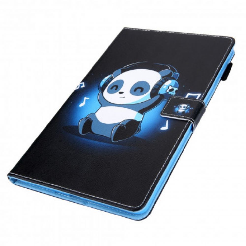 Folio-hoesje voor Samsung Galaxy Tab A7 Funky Panda