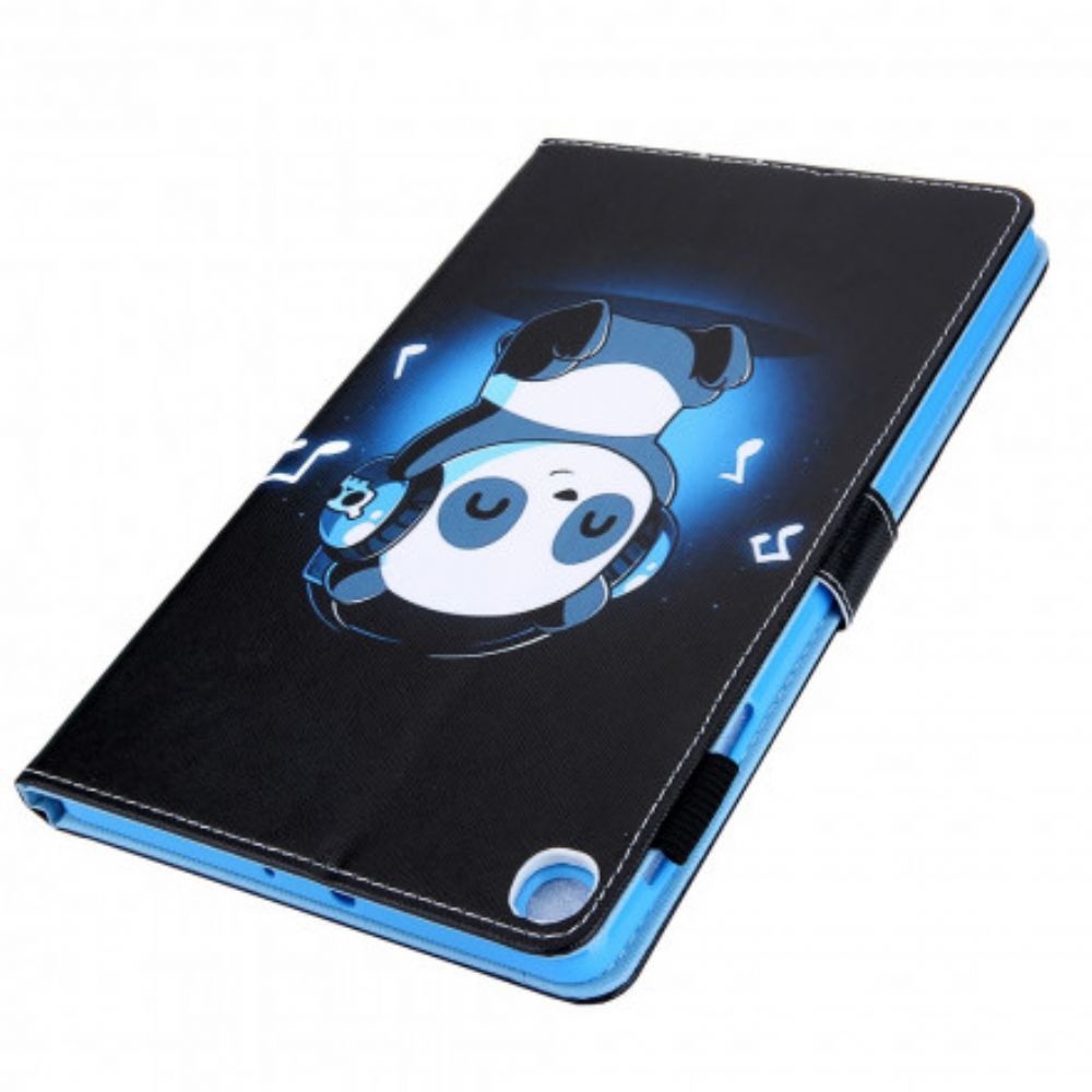 Folio-hoesje voor Samsung Galaxy Tab A7 Funky Panda