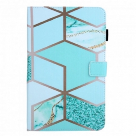 Folio-hoesje voor Samsung Galaxy Tab A7 Geometrisch Patroon