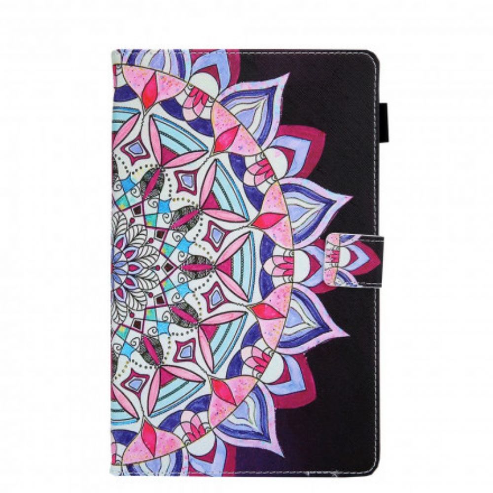 Folio-hoesje voor Samsung Galaxy Tab A7 Grafische Mandala