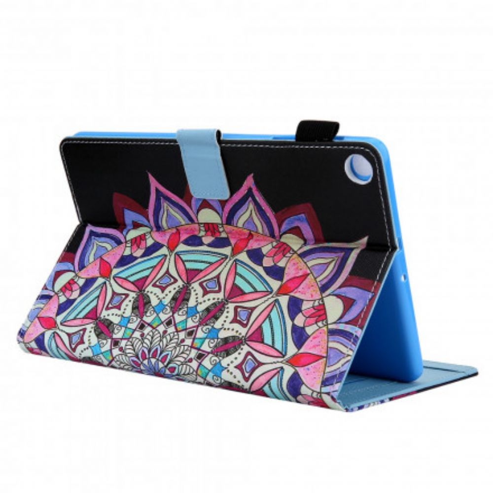 Folio-hoesje voor Samsung Galaxy Tab A7 Grafische Mandala