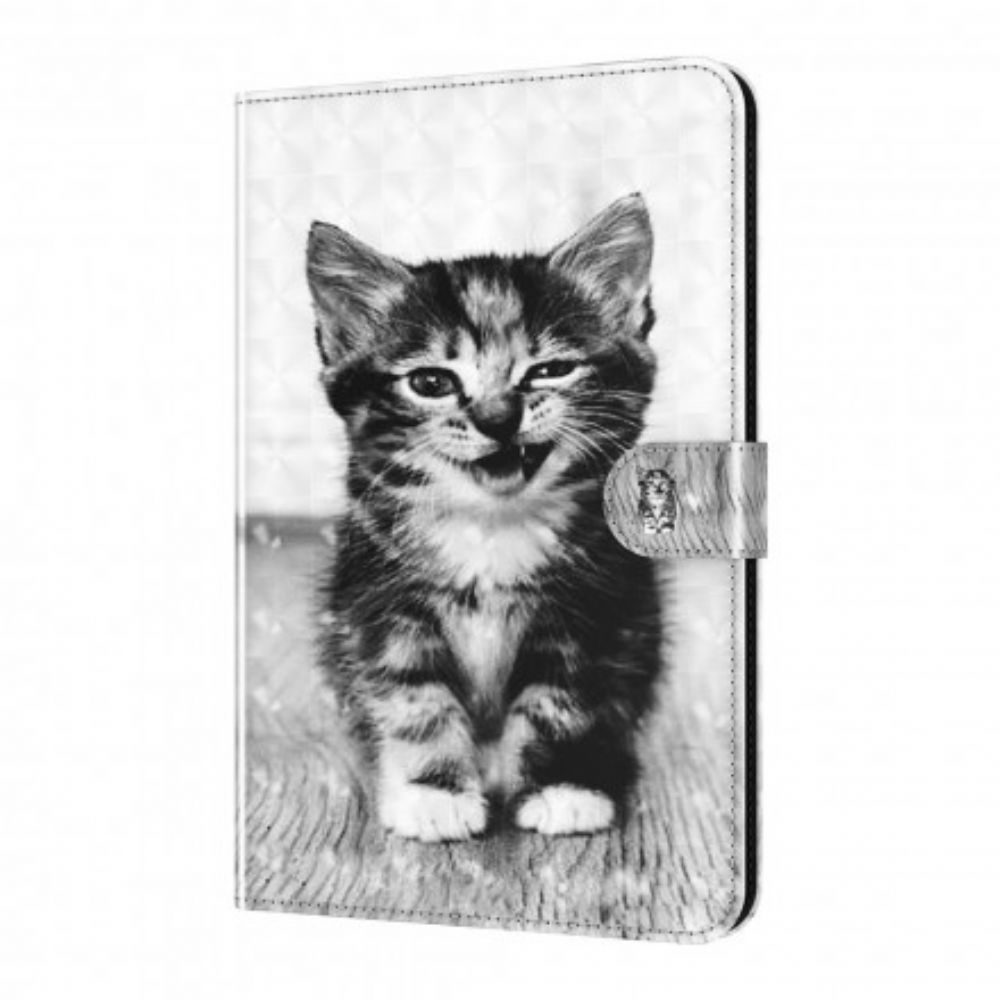 Folio-hoesje voor Samsung Galaxy Tab A7 Lichtvlek Kitten