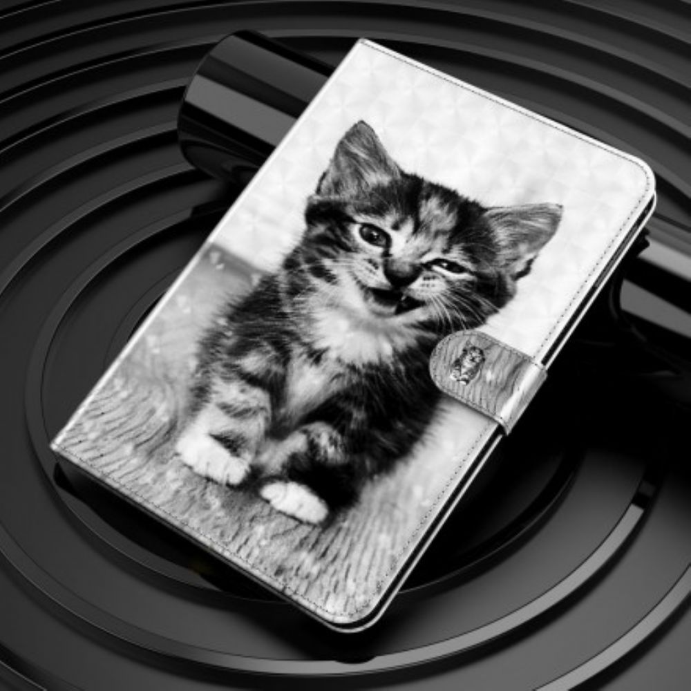 Folio-hoesje voor Samsung Galaxy Tab A7 Lichtvlek Kitten