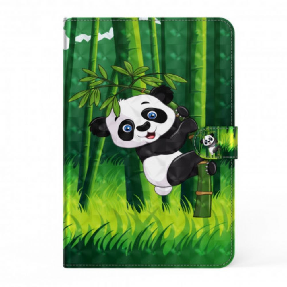 Folio-hoesje voor Samsung Galaxy Tab A7 Lichtvlek Panda